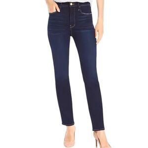 FRAME Le Sylvie Slender Straight Jeans size 27 in Cabana Dark Wash